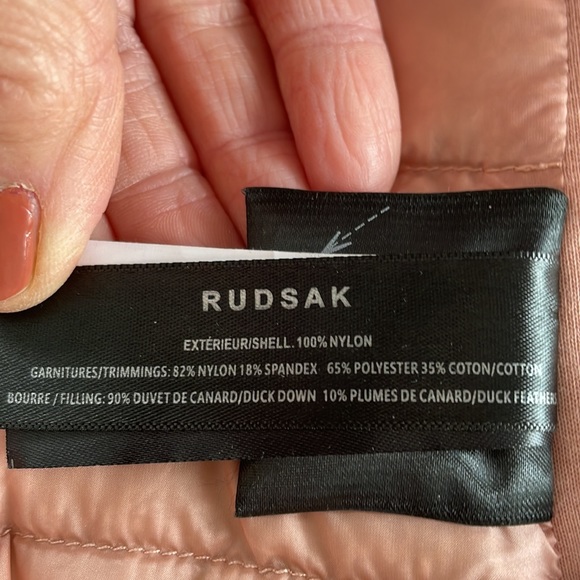 Rudsak light down jacket M - Picture 10 of 10